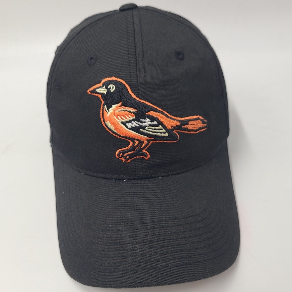 Vintage‎ Baltimore Orioles Hat Snapback Outdoor Cap Black Orange MLB Casual Wear